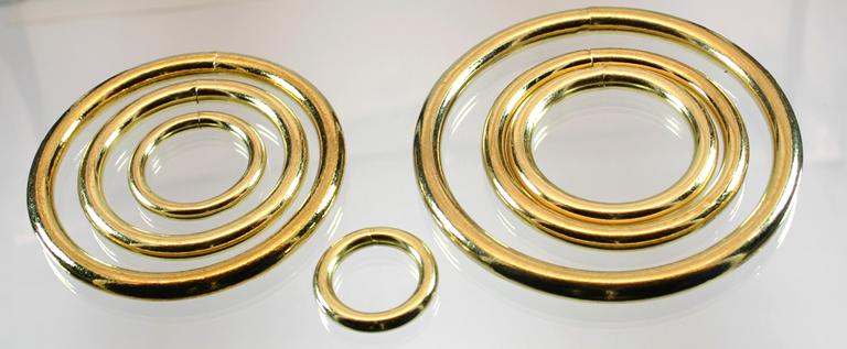 O-rings for leather craft