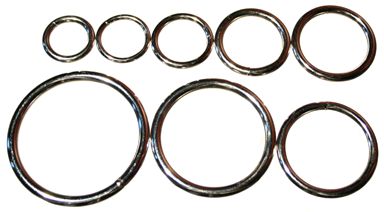 O-rings for leather craft