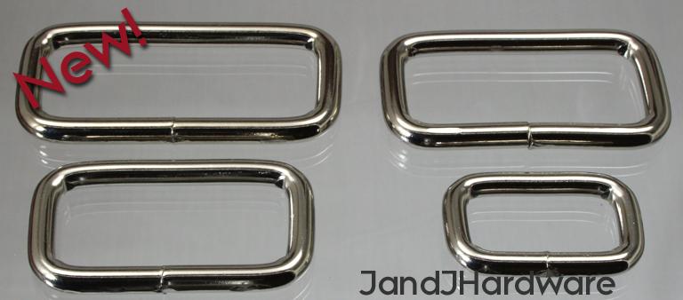 Heavy welded loops or belt keepers